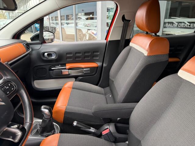 Citroen C3 1.2 PURETECH SHINE NAVI AIRCO/ECC HALF LEDER