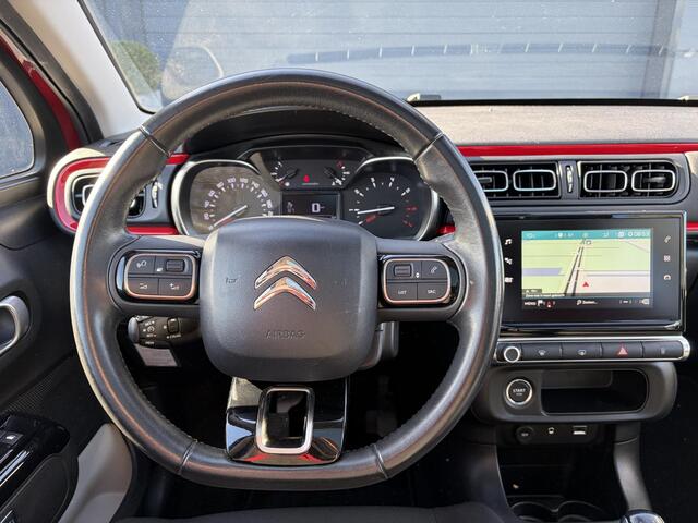 Citroen C3 1.2 PureTech S&S Shine 2e Eigenaar,Dealer Onderhouden,Navi,Camera,Pano,110pk,D-riem recent vv,Rijstrooksensor,Bsd,Keyless,PDc V+A,N.A.P,Apk tot 04-2027