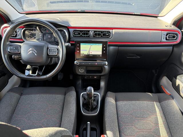 Citroen C3 1.2 PureTech S&S Shine 2e Eigenaar,Dealer Onderhouden,Navi,Camera,Pano,110pk,D-riem recent vv,Rijstrooksensor,Bsd,Keyless,PDc V+A,N.A.P,Apk tot 04-2027