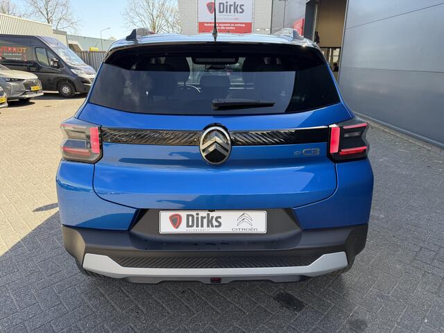 Citroen C3 Ë-C3 Max 113pk Comfort Range 44 kWh (Camera - Navigatie - Automatische Airco - Apple Carplay - LED - 17")