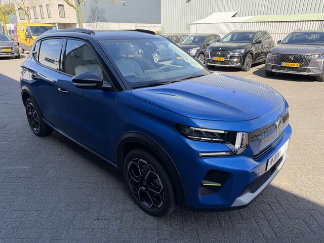 Citroen C3 Ë-C3 Max 113pk Comfort Range 44 kWh (Camera - Navigatie - Automatische Airco - Apple Carplay - LED - 17")