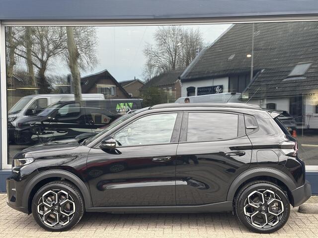 Citroen C3 Ë-C3 Max 113 PK 44 kWh | Automaat | 100% Elektrisch | Meest Complete Uitvoering | Tot 320 KM WLTP Actieradius | Navigatie | Climate Control | Cruise Control | Camera | Parkeersensoren | Apple Carplay & Android Auto | 17" Lichtmetalen Velgen | Comfortschui