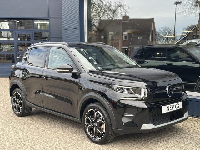 Citroen C3 Ë-C3 Max 113 PK 44 kWh | Automaat | 100% Elektrisch | Meest Complete Uitvoering | Tot 320 KM WLTP Actieradius | Navigatie | Climate Control | Cruise Control | Camera | Parkeersensoren | Apple Carplay & Android Auto | 17" Lichtmetalen Velgen | Comfortschui