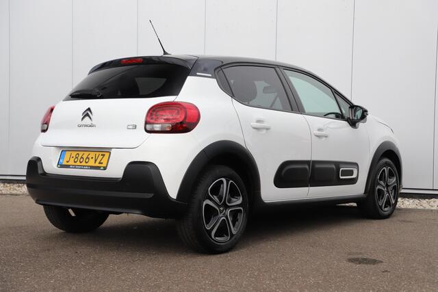 Citroen C3 1.2 PureTech Feel Navigatie Carplay Android Climate Cruise Control Rijstrooksensor Parkeersensor All-season banden!