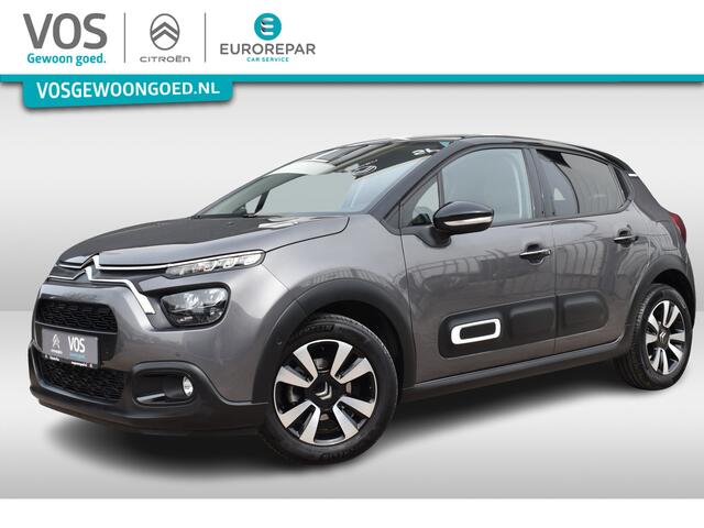 Citroen C3 PureTech 82 Shine | Navigatie | Camera | Airconditioning ECC | Carplay & Android Auto | Dodehoek Detectie | Parkeersensoren V+A | Advanced Comfort Seats | Isofix Bevestigingspunten | Keyless | DAB+ | Zeer Compleet!!