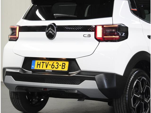 Citroen C3 1.2 Turbo 100PK Max | 1ste eigenaar | AppleCarplay/AndroidAuto | LED | Camera | Climate Control | Cruise Control | Privacy Glass | Navigatie | Isofix | Two-Tone | Parkeersensoren | DAB Radio |