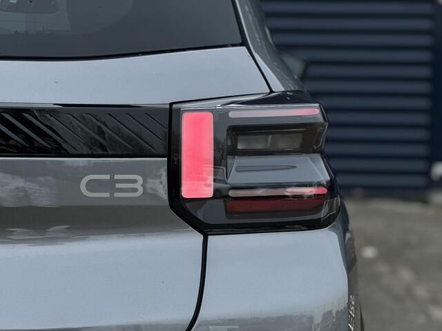 Citroen C3 1.2 Hybrid 110pk Max | Comfort Stoelen | Apple Carplay/Android Auto | Parkeercamera/-sensoren | Full LED | DAB | Cruise Control | Climate Control | Draadloze telefoonlader |
