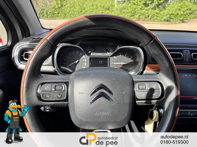Citroen C3 1.2 PureTech S&S Shine GARANTIE/CRUISE/CLIMA/CARPLAY/CAMERA/LICHTMETAAL/EL.RAMEN rijklaarprijs!