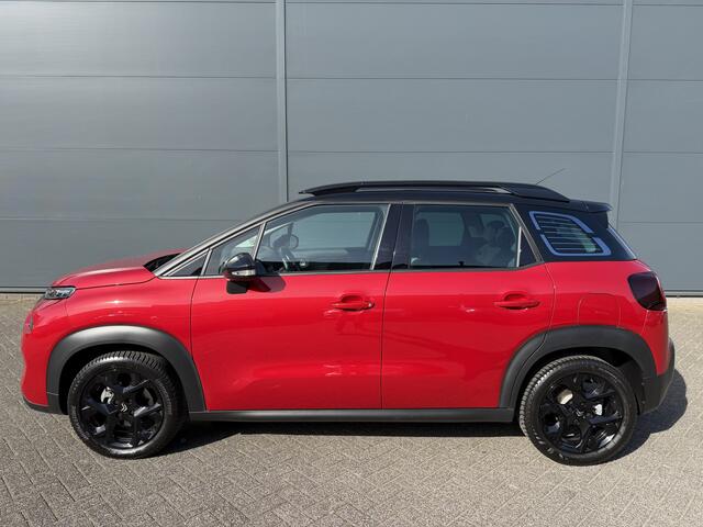 Citroen C3 Aircross 130pk Shine Pack (Elektrisch Schuifdak - Stoelverwarming - Camera - Leder - Keyless Entry - 17"Black incl 4S - Grip Controle - Automatische Airco - Navigatie)