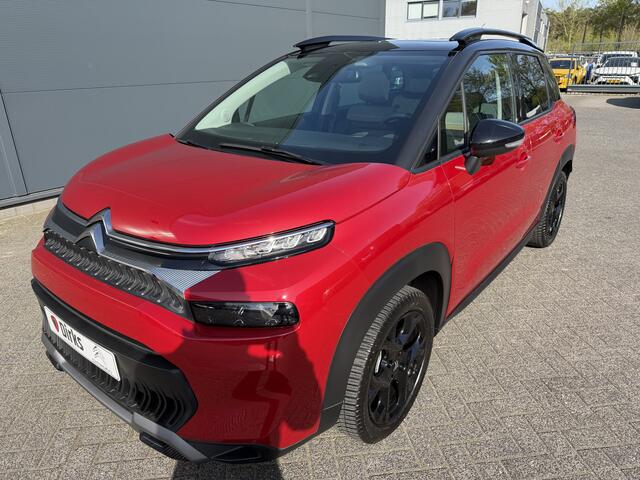 Citroen C3 Aircross 130pk Shine Pack (Elektrisch Schuifdak - Stoelverwarming - Camera - Leder - Keyless Entry - 17"Black incl 4S - Grip Controle - Automatische Airco - Navigatie)