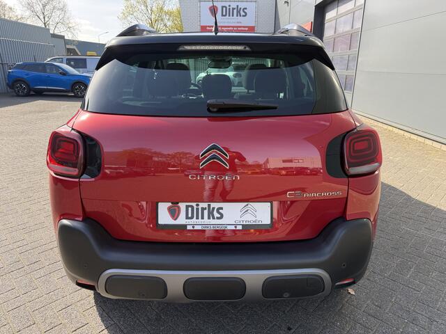 Citroen C3 Aircross 130pk Shine Pack (Elektrisch Schuifdak - Stoelverwarming - Camera - Leder - Keyless Entry - 17"Black incl 4S - Grip Controle - Automatische Airco - Navigatie)