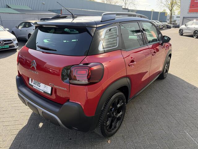 Citroen C3 Aircross 130pk Shine Pack (Elektrisch Schuifdak - Stoelverwarming - Camera - Leder - Keyless Entry - 17"Black incl 4S - Grip Controle - Automatische Airco - Navigatie)