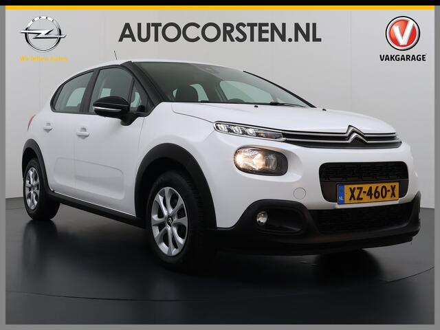 Citroen C3 1.2 Navi Apple Carplay Android MirrorLink PDC Connect LMv Ecc Cruise Elektr.Spiegels+Verwarmd SpoorAssist Regensensor Feel Tel. Apps Usb Isofix Elek.Ramen/Spiegels Lane Assist S&S Tech Feel Distributie bij 89.194 km vervangen! Slechts 40 euro per maand we