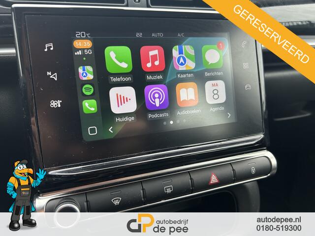 Citroen C3 1.2 PureTech S&S Feel GARANTIE/CLIMA/CARPLAY/NAVI/CRUISE/EL.RAMEN rijklaarprijs!