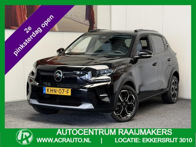 Citroen C3 1.2 TURBO 100PK MAX NIEUW MODEL 2025 50 STUKS OP VOORRAAD !!! NAVIGATIE CRUISE CONTROL CLIMATE CONTROL APPLE CARPLAY/ANDROID RIJSTROOKSENSOREN ACHTERUITRIJCAMERA ZEER MOOI !!