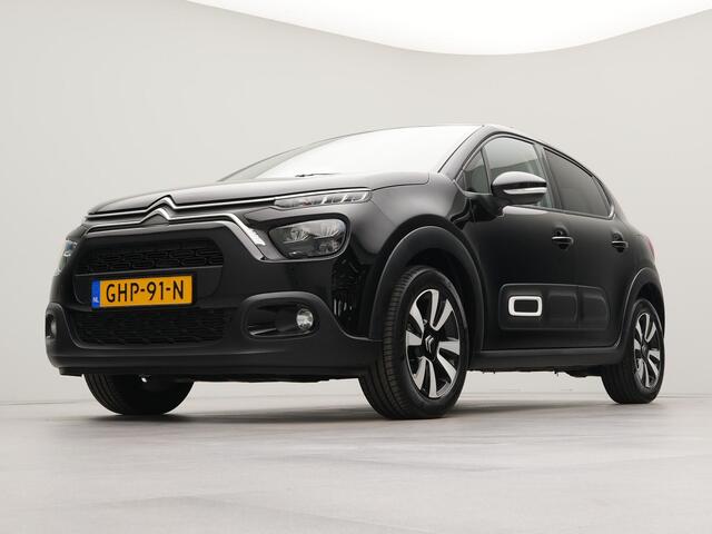 Citroen C3 1.2 PureTech Max | Apple Carplay | Navigatie | Achteruitrij camera | Parkeersensoren achter | Voorstoelen verwarmd | Connected services | Bluetooth | Cruise control | Armsteun bestuurdersstoel |