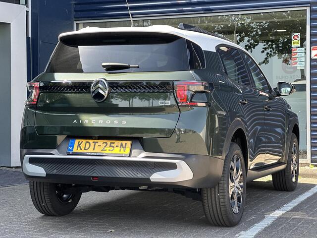 Citroen C3 Aircross 1.2 Turbo 100pk Plus 7p. | Comfort Stoelen | Apple Carplay/Android Auto | Parkeercamera/-sensoren | Full LED | DAB | Cruise Control | Climate Control |