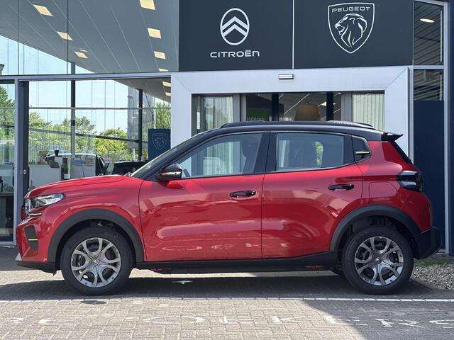 Citroen C3 Ë-C3 Plus 113pk Comfort Range 44 kWh | Comfort Stoelen | Apple Carplay/Android Auto | Parkeersensoren | Full LED | DAB | Cruise Control | Airco | Draadloze telefoonlader |