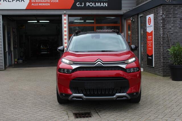 Citroen C3 Aircross 1.2 PureTech Max Clima-Cruise-Navi-Schuifdak 24 Maanden Bovag Garantie.