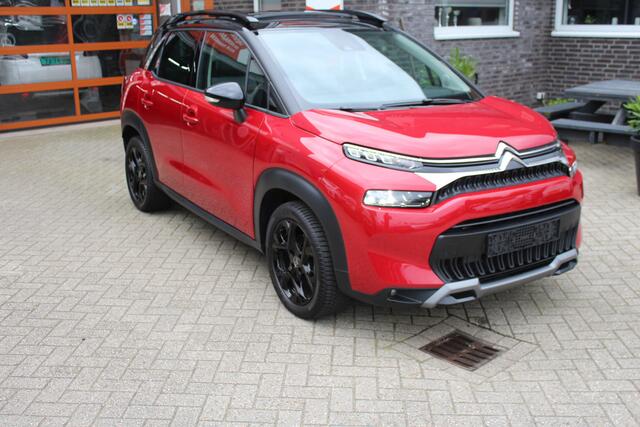Citroen C3 Aircross 1.2 PureTech Max Clima-Cruise-Navi-Schuifdak 24 Maanden Bovag Garantie.