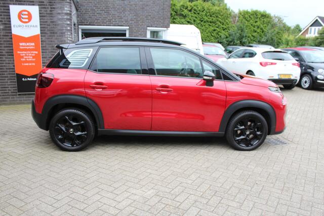 Citroen C3 Aircross 1.2 PureTech Max Clima-Cruise-Navi-Schuifdak 24 Maanden Bovag Garantie.