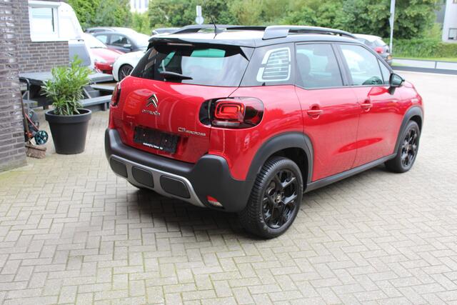 Citroen C3 Aircross 1.2 PureTech Max Clima-Cruise-Navi-Schuifdak 24 Maanden Bovag Garantie.