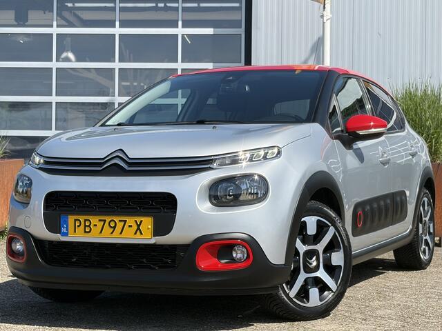 Citroen C3 1.2 PureTech S&S Shine 110pk | Two tone kleur | Achteruitrijcamera | Apple Carplay/Android Auto | Dab | Lichtmetalen velgen 17" | Navigatiesysteem full map | Parkeersensor achter | Trekhaak | Prachtig exemplaar!