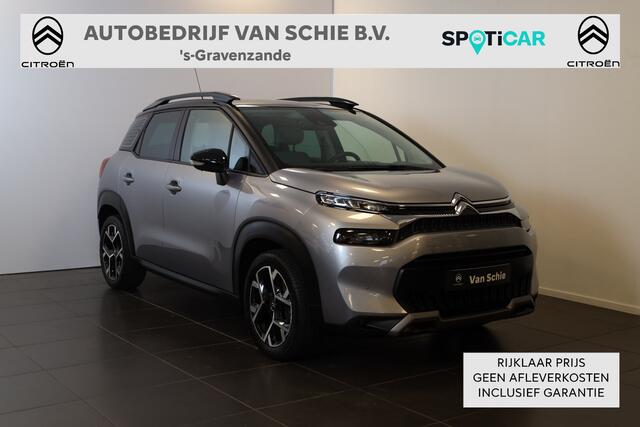 Citroen C3 Aircross PT 130 Shine Automaat-6 Camera | Sensoren V + A | Panorama dak | 17" | Leer
