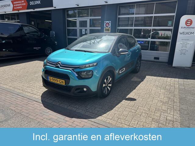 Citroen C3 1.2 PureTech Shine Business All-in Prijs Airco/Cruise/Navi/Apple Carolay/Android Auto Eurorepar