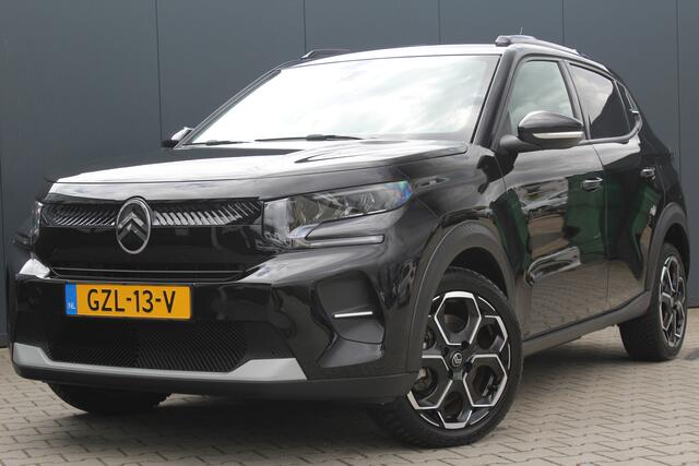 Citroen C3 Ë-C3 Max 113pk 44 kWh | Incl. 12 maanden garantie | Cruise control | Bluetooth | Apple Carplay/ Android Auto | Climate control | Parkeersensoren | Parkeercamera | Navigatie |