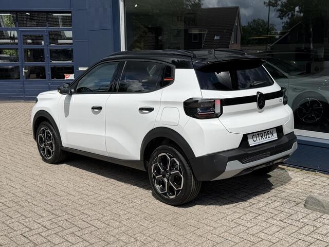 Citroen C3 1.2 Hybrid 110 PK Max | Automaat | Nieuwe Auto | Tot 8 Jaar Garantie | Advanced Comfort Stoelen | Navigatie | Full LED Verlichting | Navigatie | Camera | Hoge Zitpositie | Parkeersensoren | Hybride Rijden Zonder Stekker | Two-Tone | Lichtmetalen Velgen |