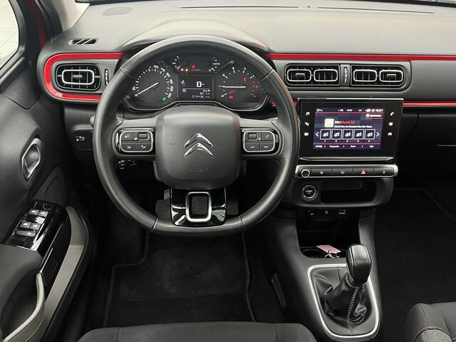 Citroen C3 PureTech 110 S&S Shine | Trekhaak afneembaar | Panoramadak | Keyless | Carplay | Parkeersensoren voor + achter | Cruise Control | Climate Control | Achteruitrijcamera | Dodehoekdetectie | Distributie al vervangen |
