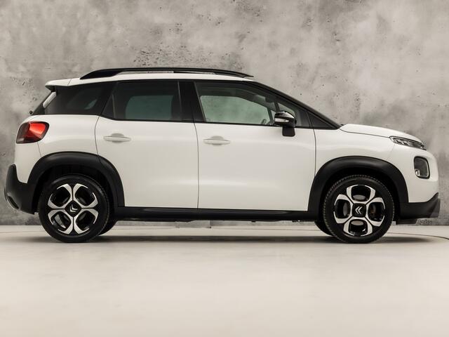 Citroen C3 Aircross 1.2 PureTech S&S Deluxe (PANORAMADAK, APPLE CARPLAY, GROOT NAVI, GETINT GLAS, 360 CAMERA, KEYLESS, SPORTSTOELEN, PARKEERSENSOREN, LM VELGEN, CRUISE, NIEUWSTAAT)