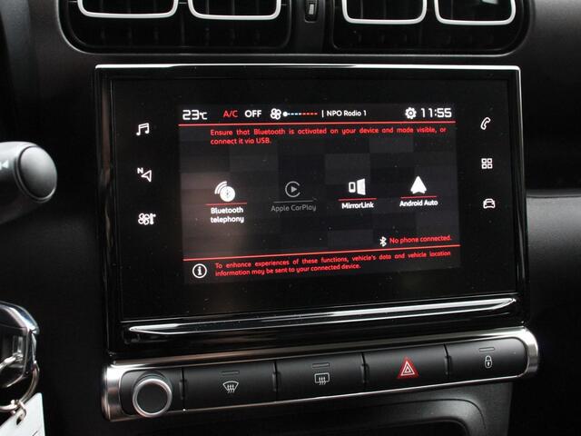 Citroen C3 Aircross 1.2 PureTech 110 pk You/Max Navigatie Apple Carplay/Android Auto Climate Control Cruise Control Dab Parkeer sensoren