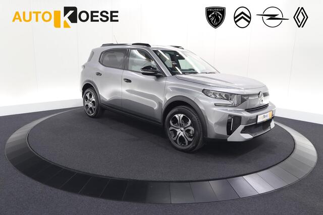 Citroen C3 Ë-C3 Aircross Plus 113pk Extended Range 54 kWh | 11 KW Lader | Camera | Apple CarPlay | Parkeersensoren