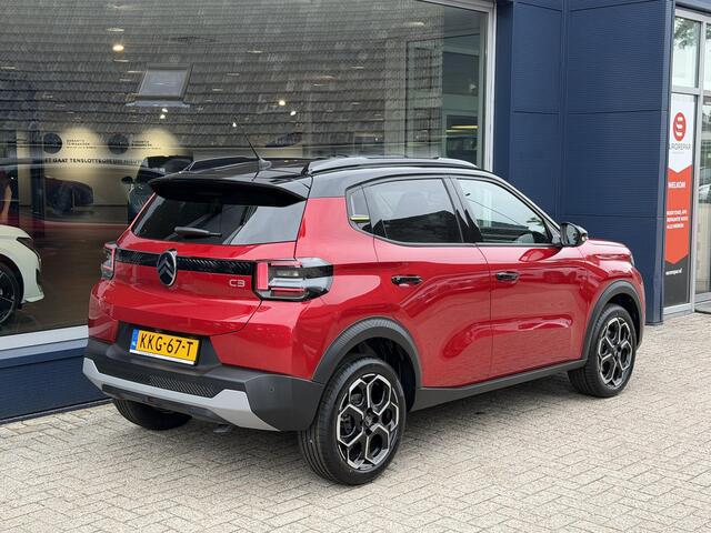 Citroen C3 1.2 Hybrid 110pk Max | Nieuwe Auto | Tot 8 Jaar Garantie | Advanced Comfort Stoelen | Full LED Verlichting | Navigatie | Camera | Hoge Zitpositie | Parkeersensoren | Hybride Rijden Zonder Stekker | Two-Tone | Lichtmetalen Velgen |