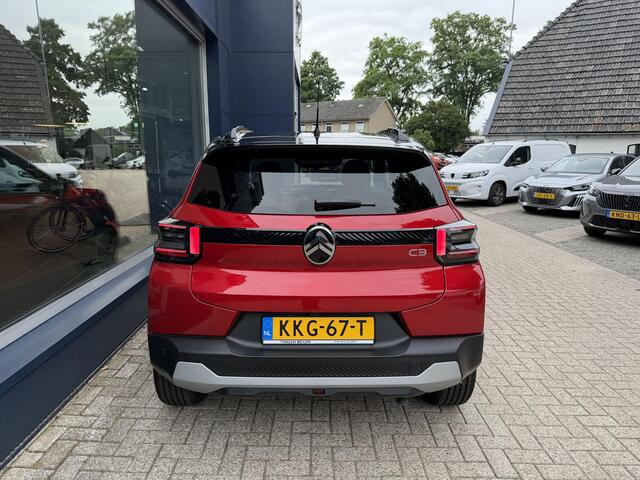Citroen C3 1.2 Hybrid 110pk Max | Nieuwe Auto | Tot 8 Jaar Garantie | Advanced Comfort Stoelen | Full LED Verlichting | Navigatie | Camera | Hoge Zitpositie | Parkeersensoren | Hybride Rijden Zonder Stekker | Two-Tone | Lichtmetalen Velgen |