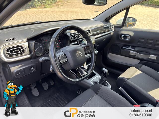 Citroen C3 1.2 PureTech C-Series GARANTIE/CRUISE/CLIMA/CARPLAY/PARKEERSENS/LICHTMETAAL rijklaarprijs!