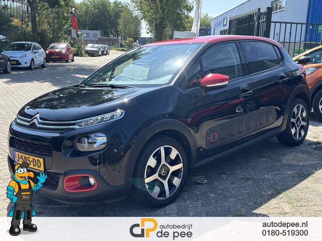 Citroen C3 1.2 PureTech Shine GARANTIE/CRUISE/CLIMA/CARPLAY/PARKEERSENS./CAMERA/LICHTMETAAL 17" rijklaarprijs!