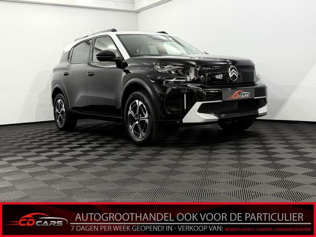 Citroen C3 Aircross 1.2 Hybrid 145pk Max Camera, Navi, Apple carplay, Rijstrook correctie, Cruise control adaptief, Lichtmetalen velgen
