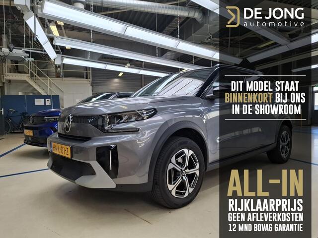 Citroen C3 Ë-C3 Aircross Max 113pk 44 kWh ALL-INRIJKLAARPRIJS/Camera/Navi/300km actieradius/Apple Carplay