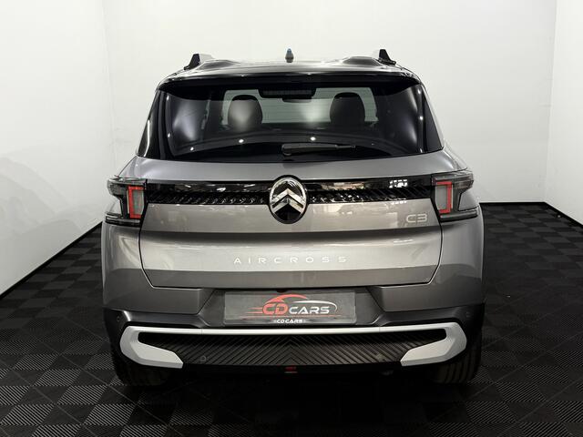 Citroen C3 Aircross 1.2 Hybrid 145pk Max Camera, Navi, Apple carplay, Rijstrook correctie, Cruise control adaptief, Lichtmetalen velgen