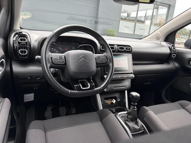 Citroen C3 Aircross 1.2 PureTech S&S Shine 1e Eigenaar l D-riem vv in 07-07-2025 l 360°Camera l Navi l Carplay l Net beurt gehad l Keyless l 17''Lmv l Rijstrooksensor l 110pk l Pdc V+A l 6 Bak l N.A.P l Apk tot 07-2027