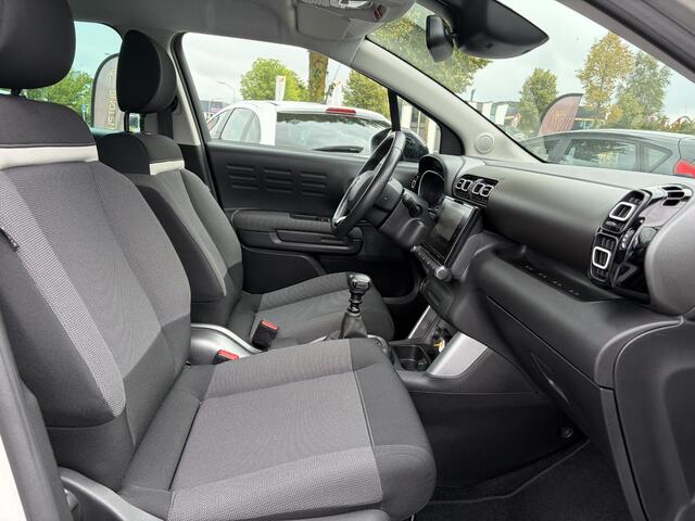 Citroen C3 Aircross 1.2 PureTech S&S Shine 1e Eigenaar l D-riem vv in 07-07-2025 l 360°Camera l Navi l Carplay l Net beurt gehad l Keyless l 17''Lmv l Rijstrooksensor l 110pk l Pdc V+A l 6 Bak l N.A.P l Apk tot 07-2027