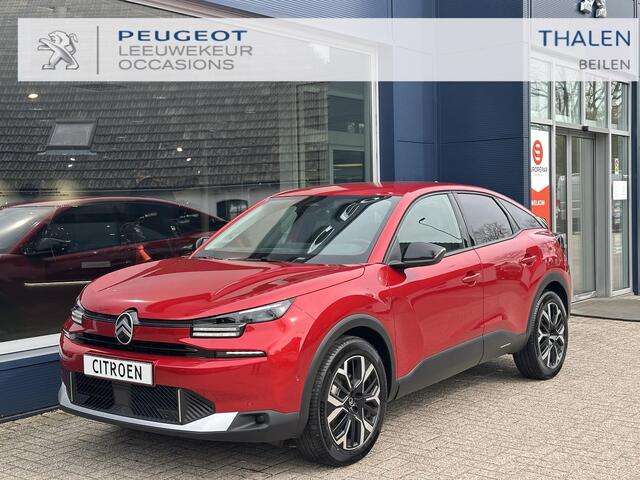 Citroen C4 1.2 Hybrid 145 PK Max | Automaat Hybride | Meest complete uitvoering | Slechts 4.500 KM | Navigatie | LED Verlichting | Camera | Adaptieve Cruise Control | Climate Control | Comfortstoelen | Digitaal Dashboard | Apple Carplay & Android Auto | DAB+ Radio |