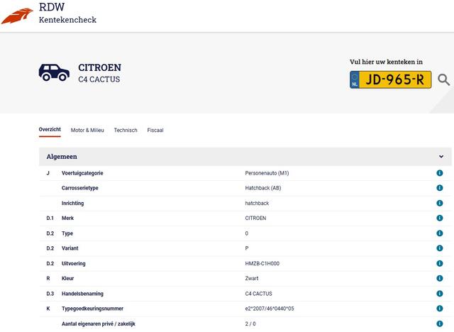 Citroen C4 CACTUS 1.2 PureTech Shine 2e-Eig. Keurig-Onderh. BOVAG-Garantie, NL-Auto.