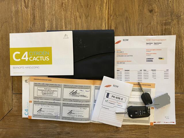 Citroen C4 CACTUS 1.2 PureTech Feel 164Dkm.NAP, A/C, Bluetooth, CC, LM, Trekh, nw. APK - Inruil Mogelijk -