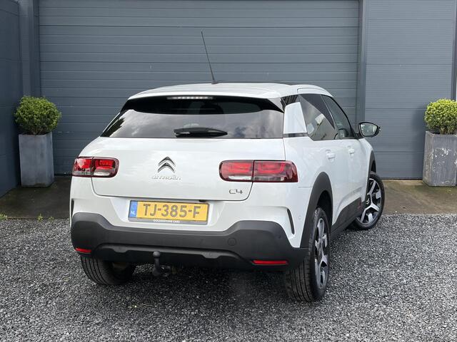 Citroen C4 CACTUS 1.2 PureTech Shine 131pk,6 Bak,D-riem vv in 204,Pano,Trekhaak,Camera,Navi,Dodehoek,Keyless,Clima,Cruise,N.A.P,Recent beurt gehad,Pdc V+A,Lm velgen,Apk tot 06-2027