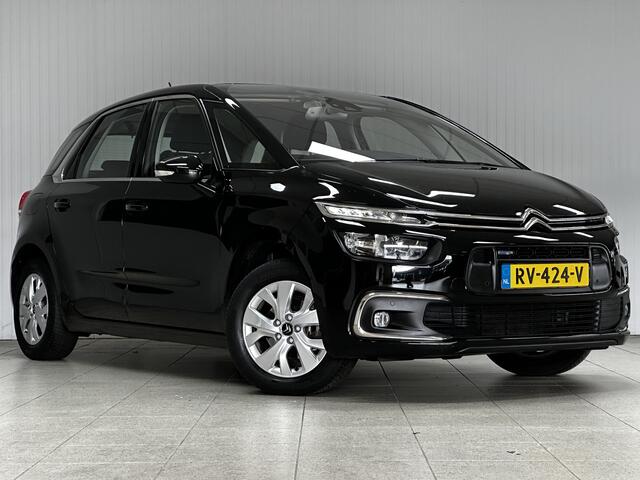 Citroen C4 PICASSO 1.2 PureTech Live/ D-Riem Verv. 140.000KM!/ Pano-Voorruit!/ Camera/ Stoelverw./ Trekhaak/ Apple+Android/ 16''LMV/ DAB+/ Dodehoekdetectie/ Grootlichtassistent/ Clima/ Navi/ Cruise/ Bluetooth/ Multi.LEDER.Stuur/