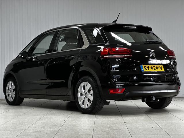 Citroen C4 PICASSO 1.2 PureTech Live/ D-Riem Verv. 140.000KM!/ Pano-Voorruit!/ Camera/ Stoelverw./ Trekhaak/ Apple+Android/ 16''LMV/ DAB+/ Dodehoekdetectie/ Grootlichtassistent/ Clima/ Navi/ Cruise/ Bluetooth/ Multi.LEDER.Stuur/